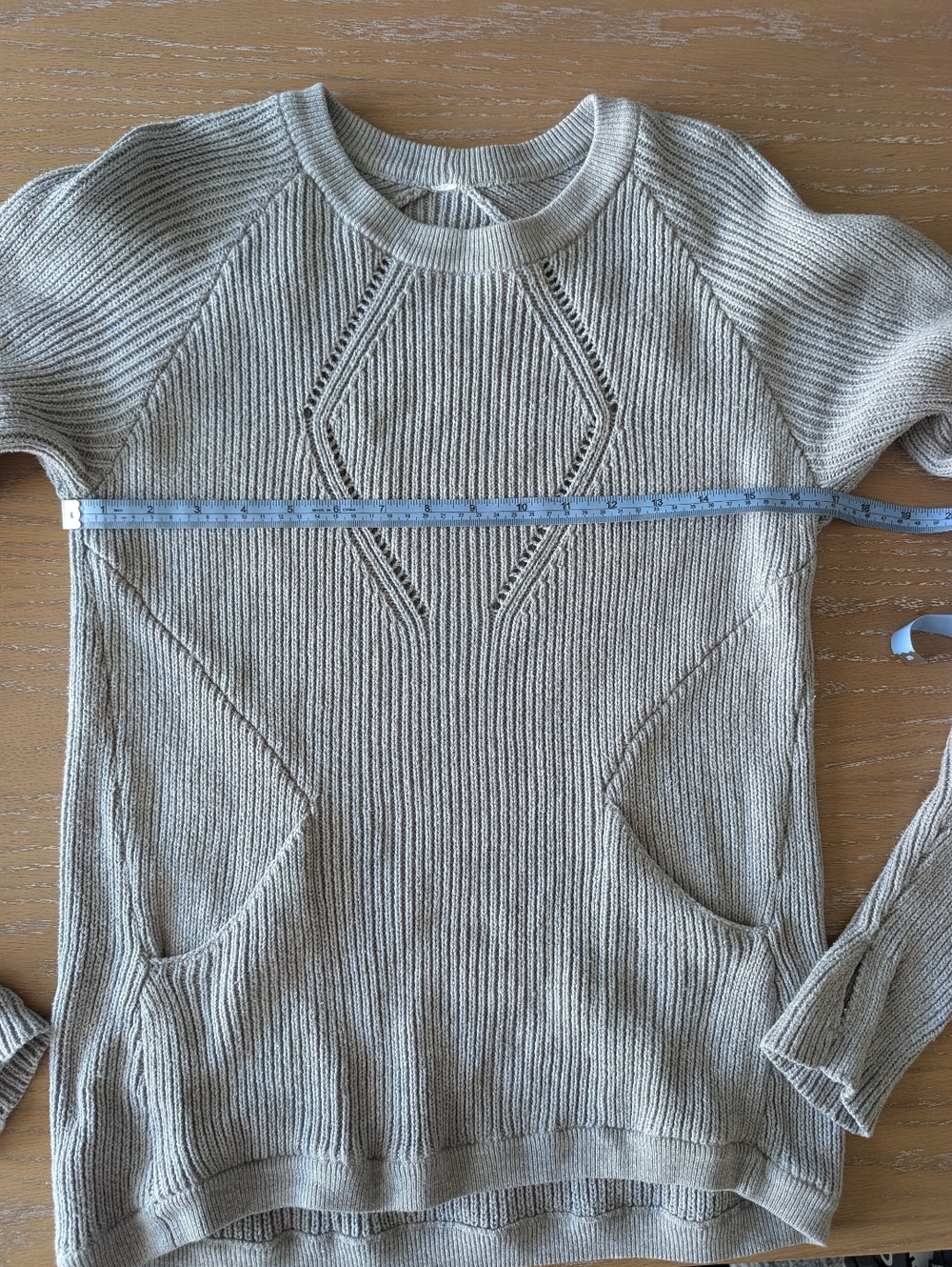 Lululemon The Sweater The Better- Heathered Medium Grey - Picture 4 of 5